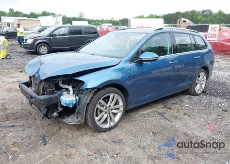 2015 Volkswagen Golf Sportwagen Tdi Sel 4-Door from USA, damaged, VIN 3VWCA7AU4FM509306